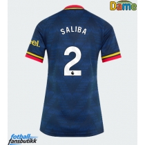 Arsenal William Saliba #2 Bortedrakt Dame 2026-27 Kortermet